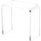 Plymor Clear Acrylic Vertical Rectangular Display Riser, 2" H x 2" W x 1" D (3/32" thick)